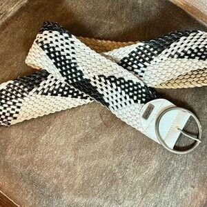 Jessica Simpson Woven Tan Black Ae 65